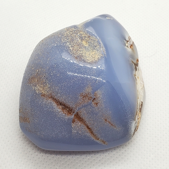 Blue Chalcedony Polished Freeform Gemstone - Picture 15 of 15